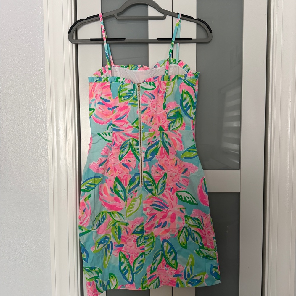 Lilly Pulitzer Dress with Pink and Green Accents - Picture 3 of 4